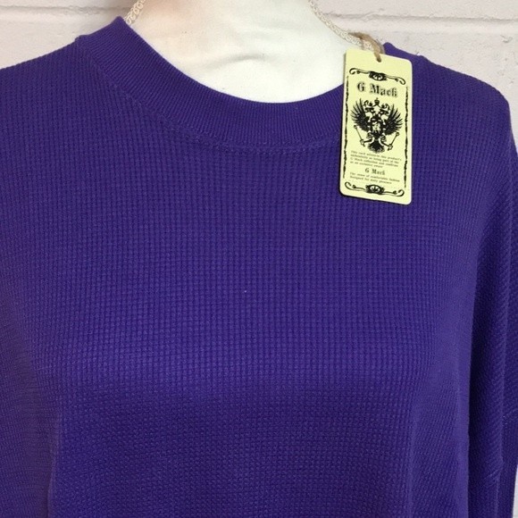 Purple Thermal Top - NWT 5X - Picture 2 of 4